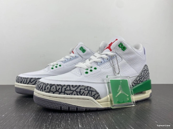 HYPE CK9246-136 Jordan 3 Lucky Retro (W) Green 0724